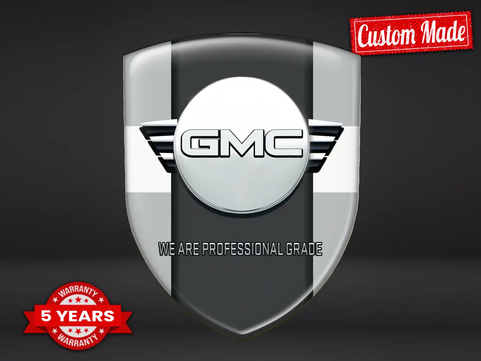 GMC Pegatina Silicona Alta Calidad Profesional Resistente